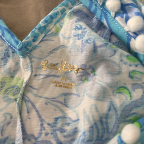 EUC Lilly Pulitzer sleeveless dress or cover-up - Picture 3 of 3